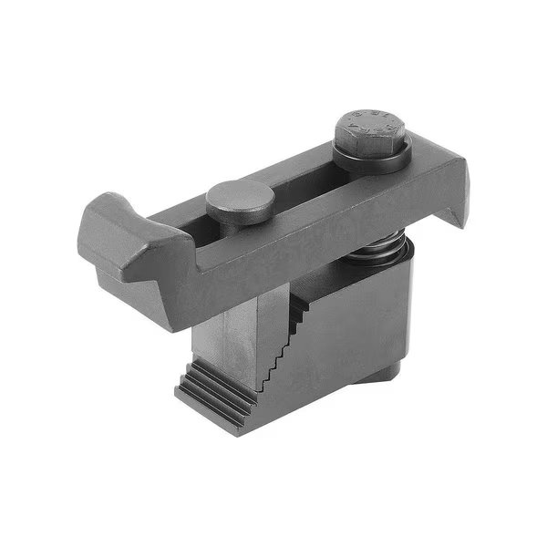 Clamp Strap Goose-Neck Size:2 Carbon Steel, With Adjustment Unit, B=12, Kipp, Mfr#: K0004.20X12